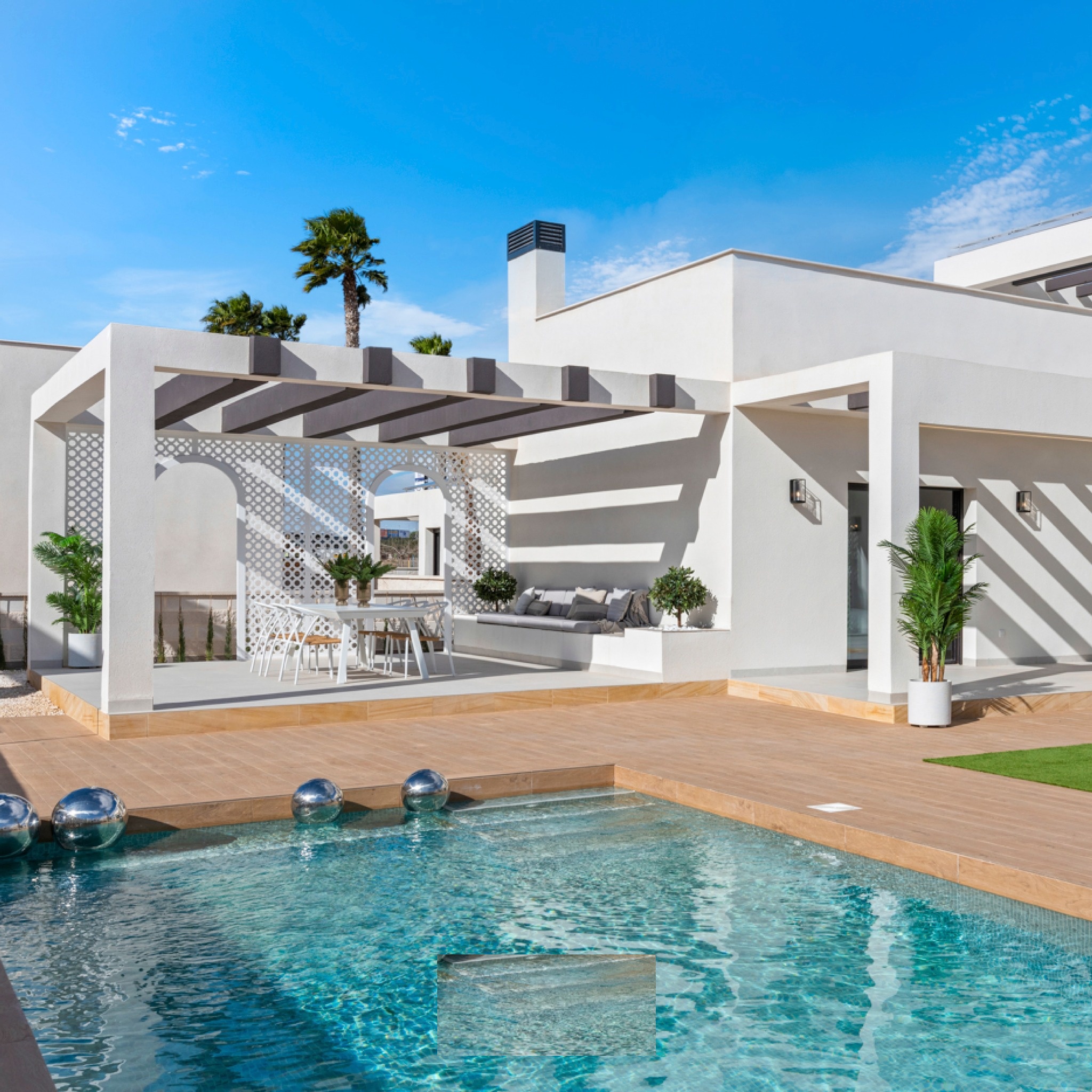 Willa wolnostojąca Euromarina z prywatnym basenem i tarasem na Costa Blanca